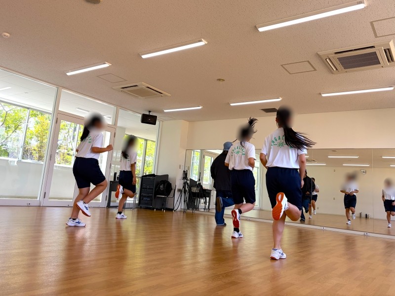 堺リベラル高校　ダンス体験