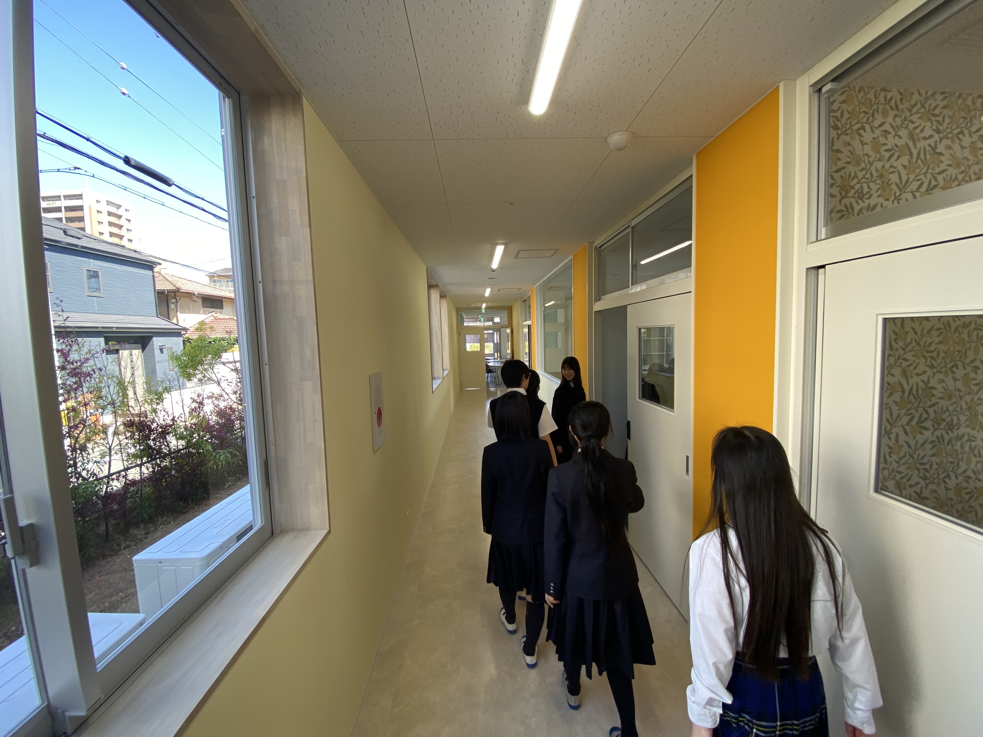 堺リベラル中学校　新校舎内覧会