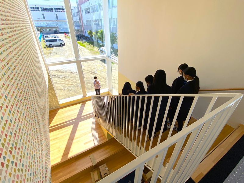 堺リベラル中学校　新校舎内覧会