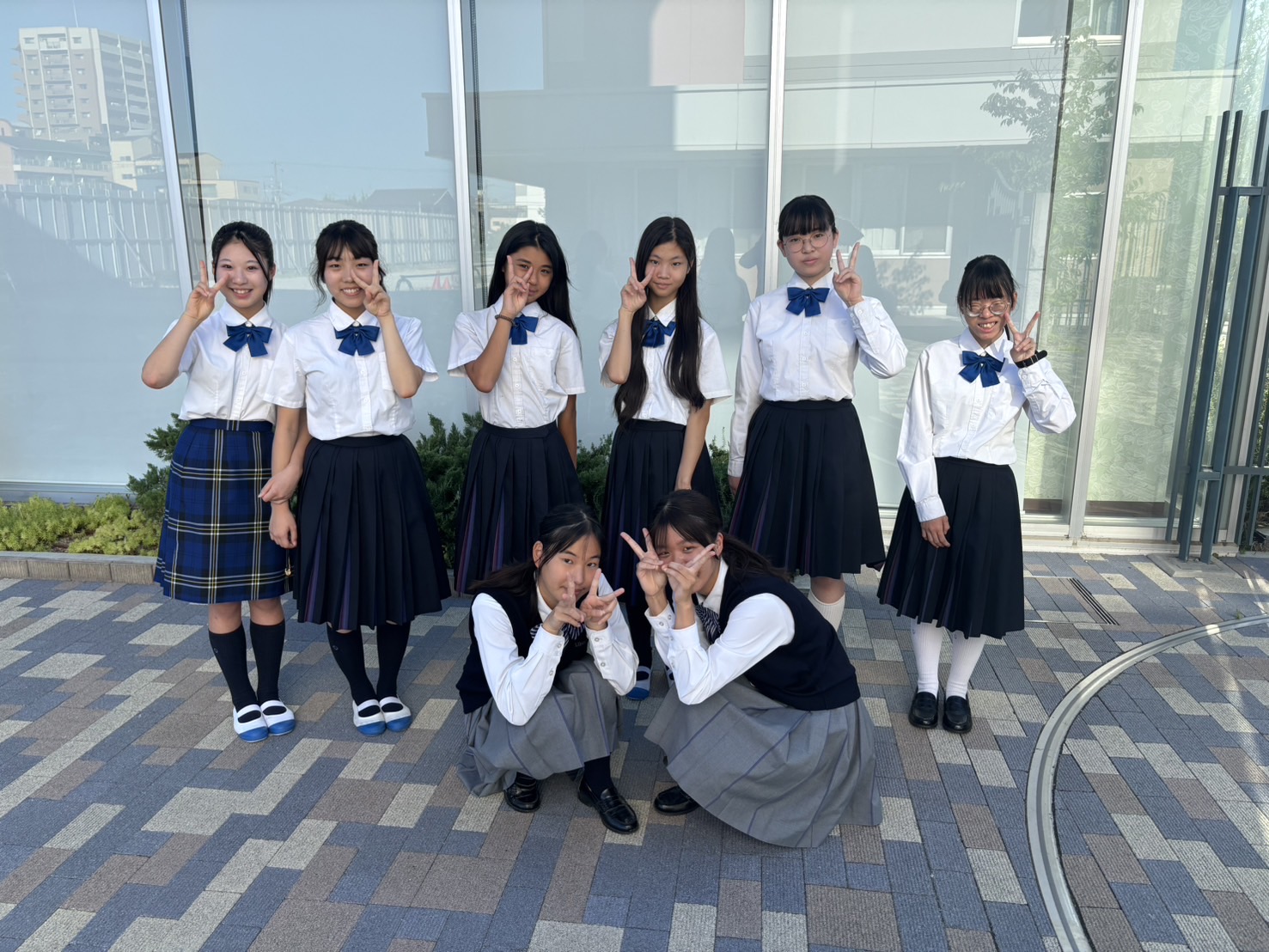 風紀委員の挨拶運動｜堺リベラル高等学校|表現力を養う私立高校|大阪・堺