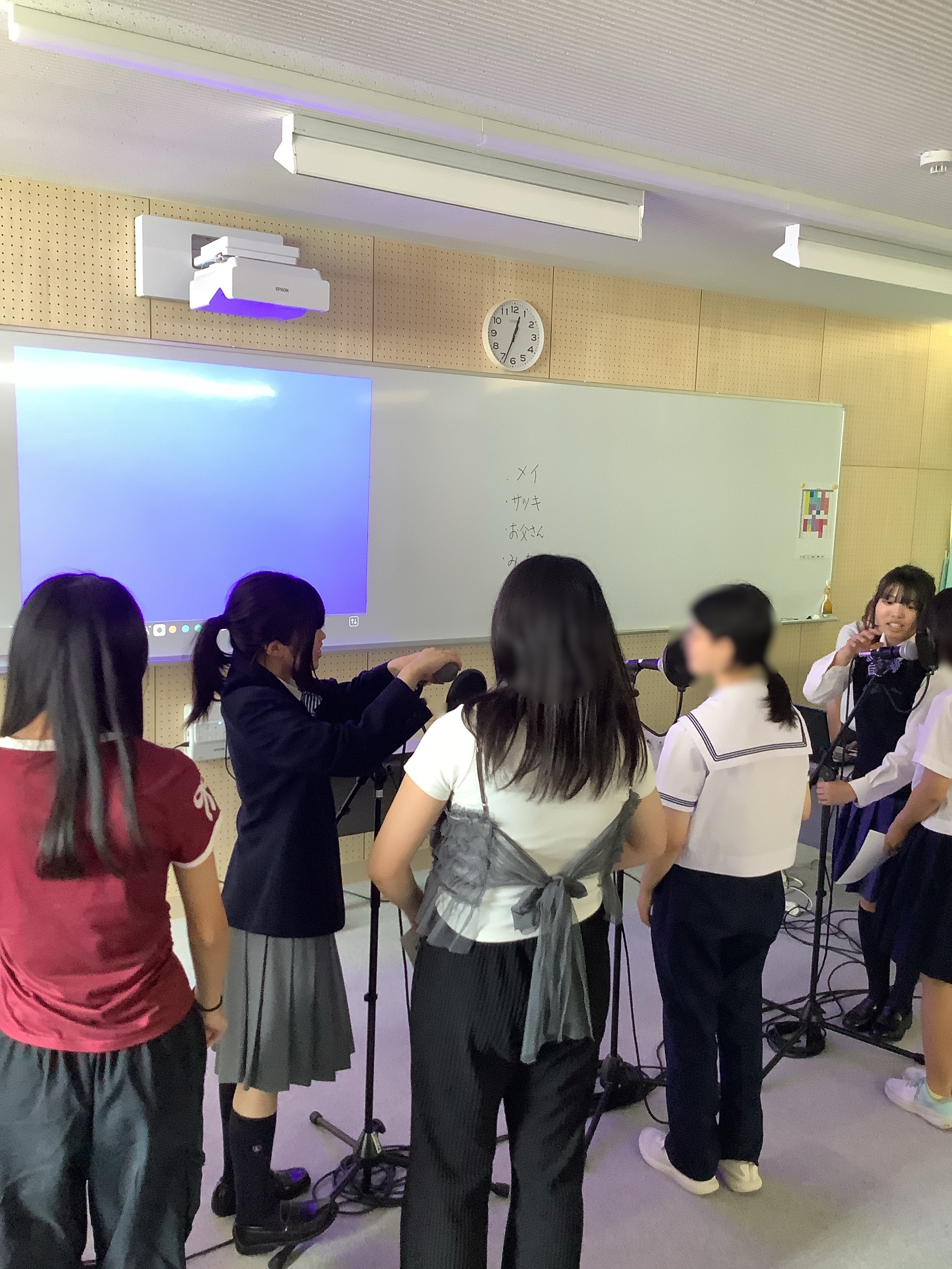堺リベラル高校 声優体験
